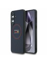 Red Bull Red Bull PU Leather Red Ring MagSafe Задна корица за Samsung Galaxy S25 FE Navy