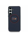 Red Bull Red Bull PU Leather Red Ring MagSafe Задна корица за Samsung Galaxy S25 FE Navy
