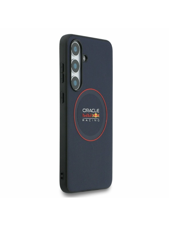 Red Bull Red Bull PU Leather Red Ring MagSafe Задна корица за Samsung Galaxy S25 FE Navy