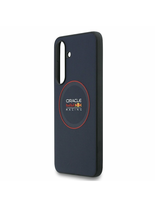 Red Bull Red Bull PU Leather Red Ring MagSafe Задна корица за Samsung Galaxy S25 FE Navy
