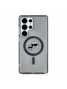 Karl Lagerfeld Karl Lagerfeld IML K&CH Heads MagSafe Задна корица за Samsung Galaxy S25 Ultra Black