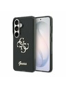 Guess Guess IML 4G Script Metal Logo Задна корица за Samsung Galaxy 26 Black