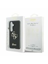 Guess Guess IML 4G Script Metal Logo Задна корица за Samsung Galaxy 26 Black