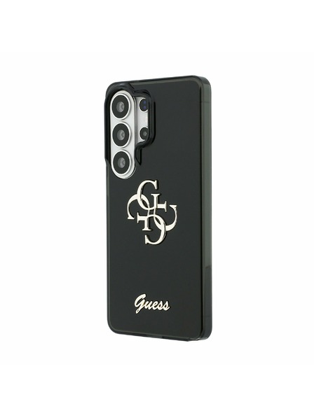 Guess Guess IML 4G Script Metal Logo Задна корица за Samsung Galaxy 26 Ultra Black