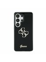 Guess Guess IML 4G Script Metal Logo Задна корица за Samsung Galaxy 26 Ultra Black