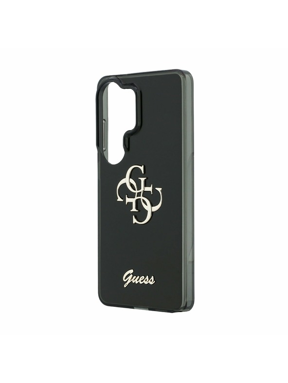 Guess Guess IML 4G Script Metal Logo Задна корица за Samsung Galaxy 26 Ultra Black