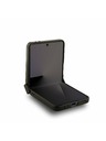 Guess Guess PU 4G Metal Logo Задна корица за Samsung Galaxy Z Flip 7 Grey