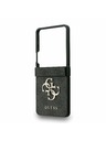 Guess Guess PU 4G Metal Logo Задна корица за Samsung Galaxy Z Flip 7 Grey