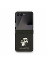 Karl Lagerfeld Karl Lagerfeld PU Saffiano Karl and Choupette Задна корица за Samsung Galaxy Z Flip 7 Black