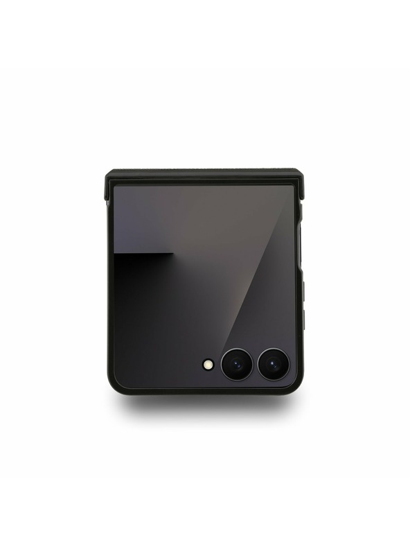 Karl Lagerfeld Karl Lagerfeld PU Saffiano Karl and Choupette Задна корица за Samsung Galaxy Z Flip 7 Black