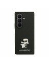 Karl Lagerfeld Karl Lagerfeld PU Saffiano Karl and Choupette Задна корица за Samsung Galaxy Z Fold 7 Black