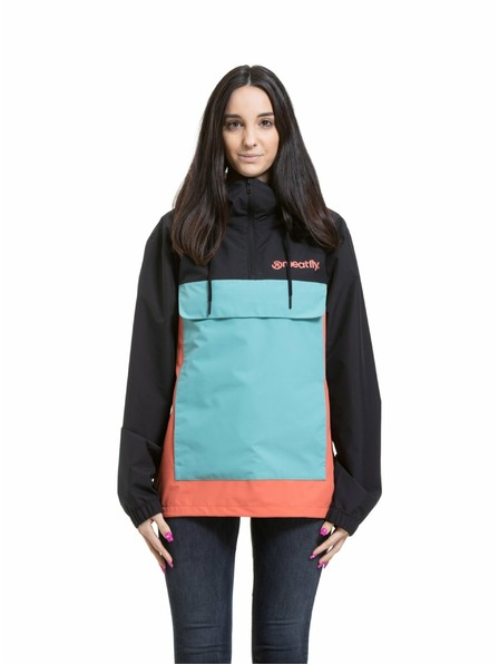 Meatfly Meatfly дамско street яке Noah Mango / Black