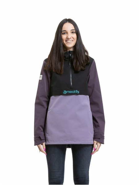 Meatfly Meatfly дамско street яке Kalle Black / Violet