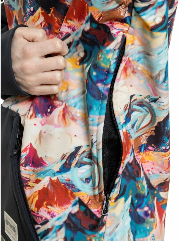 Meatfly Meatfly дамско street яке Alita Mango Mountains / Black