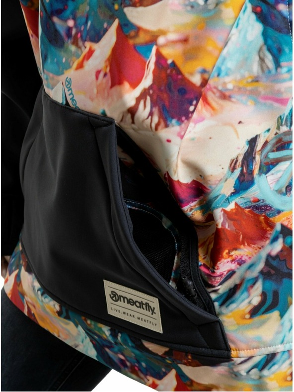 Meatfly Meatfly дамско street яке Alita Mango Mountains / Black