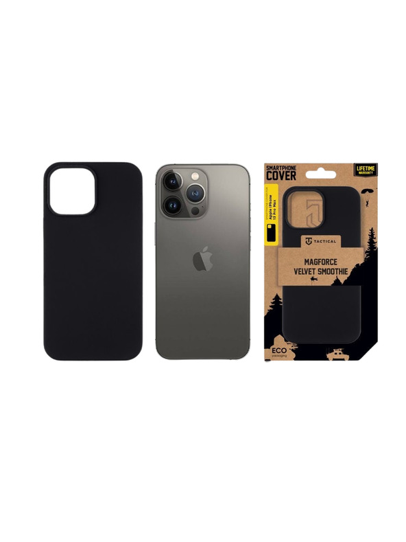 Tactical Tactical MagForce Velvet Smoothie Защитен калъф за Apple iPhone 13 Pro Max Asphalt