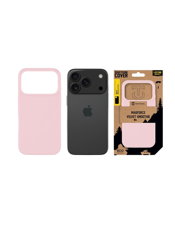 Tactical Tactical MagForce Velvet Smoothie Защитен калъф за Apple iPhone 17 Pro Pink Panther