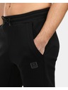 Kilpi Мъжки спортни памучни панталони Kilpi MATTY-M Черен