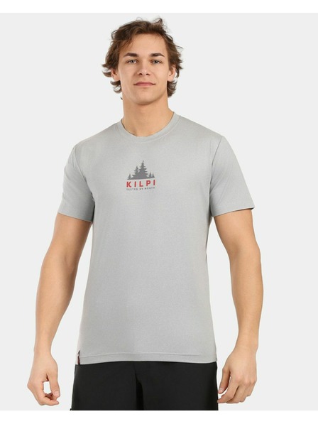 Kilpi Мъжка туристическа тениска Kilpi LISMAIN-M Светло сиво