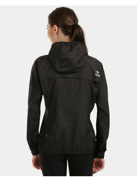 Kilpi Дамска ветроустойчива бягаща якета Kilpi ANORI-W Черна