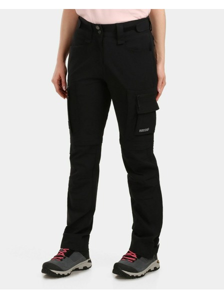 Kilpi Дамски походни панталони Kilpi SURVIVOR-W Черен