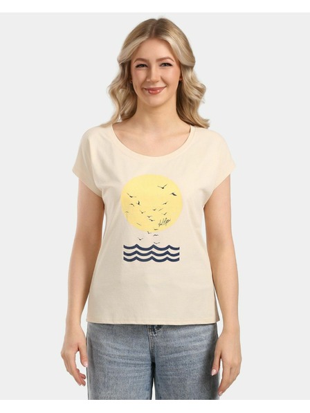 Kilpi Дамска функционална тениска Kilpi ARONY-W Бежова