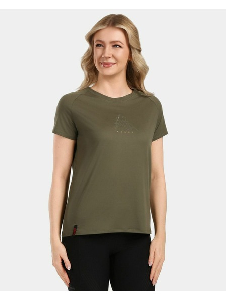 Kilpi Дамска техническа тениска Kilpi LISMAIN-W Зелена