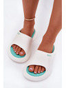 BIG STAR SHOES Дамски пенни пантофи Big Star – бели