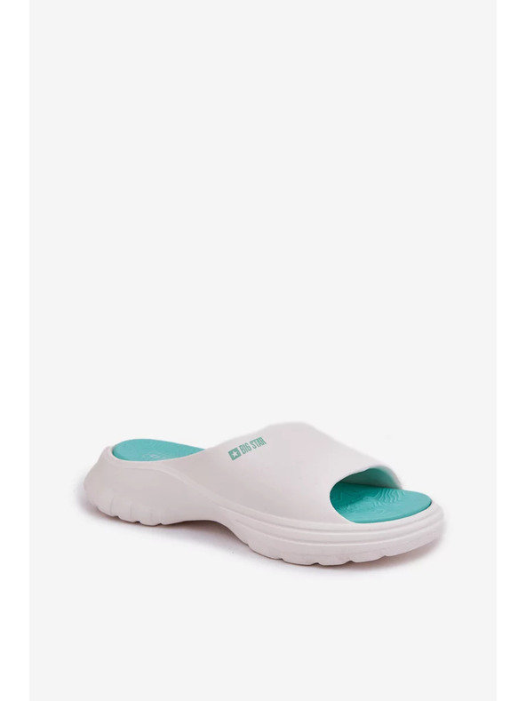 BIG STAR SHOES Дамски пенни пантофи Big Star – бели