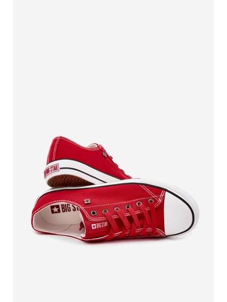 BIG STAR SHOES Мъжки ниски кецове Big Star – червени