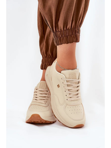 BIG STAR SHOES Дамски спортни обувки Big Star HI-POLY SYSTEM – бежови