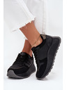 BIG STAR SHOES Дамски затоплени кецове на платформа Big Star HI-POLY SYSTEM – черни