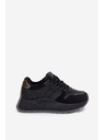 BIG STAR SHOES Дамски затоплени кецове на платформа Big Star HI-POLY SYSTEM – черни