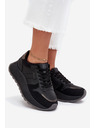 BIG STAR SHOES Дамски затоплени кецове на платформа Big Star HI-POLY SYSTEM – черни