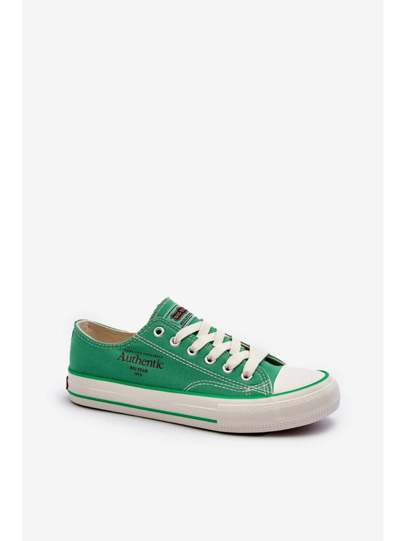 BIG STAR SHOES Дамски кецове Big Star – зелени