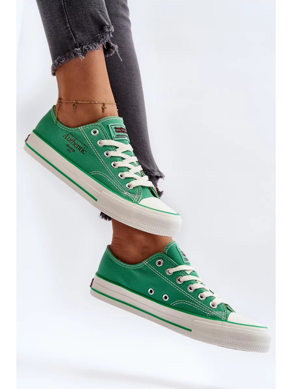 BIG STAR SHOES Дамски кецове Big Star – зелени
