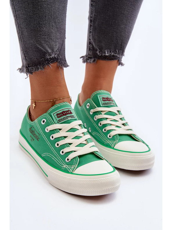 BIG STAR SHOES Дамски кецове Big Star – зелени