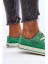 BIG STAR SHOES Дамски кецове Big Star – зелени