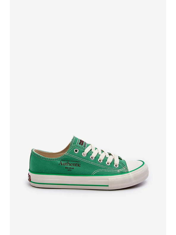 BIG STAR SHOES Дамски кецове Big Star – зелени