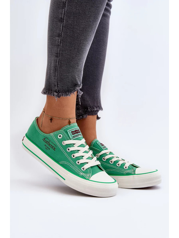 BIG STAR SHOES Дамски кецове Big Star – зелени