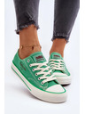 BIG STAR SHOES Дамски кецове Big Star – зелени