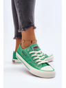 BIG STAR SHOES Дамски кецове Big Star – зелени