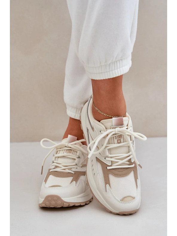 BIG STAR SHOES Женски обувки Big Star HI-POLY SYSTEM – бежови