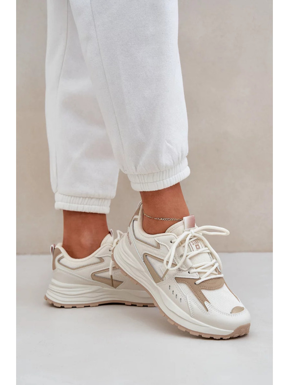 BIG STAR SHOES Женски обувки Big Star HI-POLY SYSTEM – бежови
