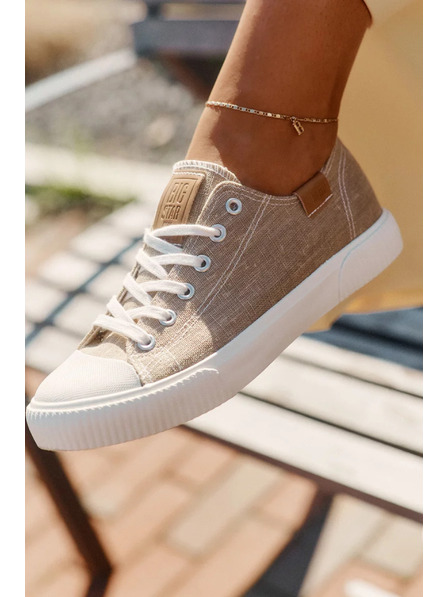 BIG STAR SHOES Женски тъканни кецове Big Star – бежови