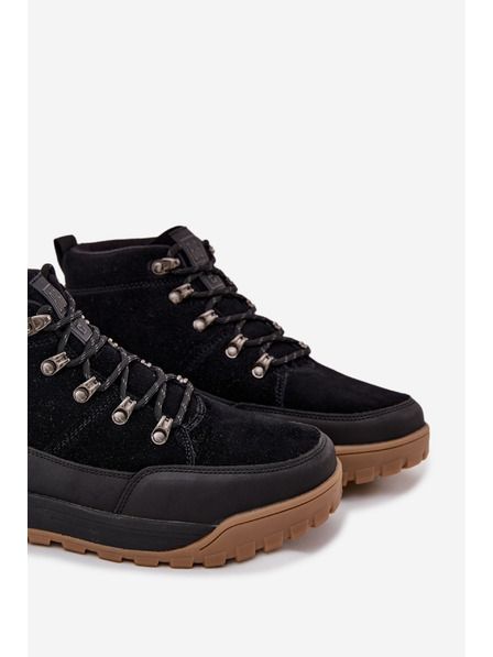 BIG STAR SHOES Мъжки замшени туристически обувки Big Star – черни