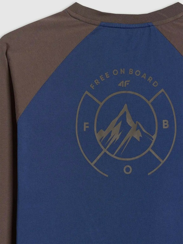 4F Мъжка тениска с дълъг ръкав 4F