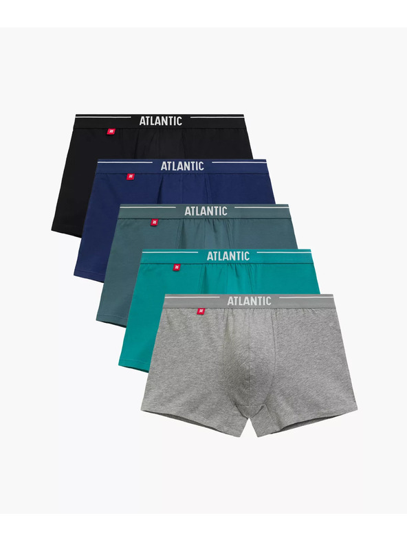 Atlantic 5-PACK Мъжки боксерки Atlantic
