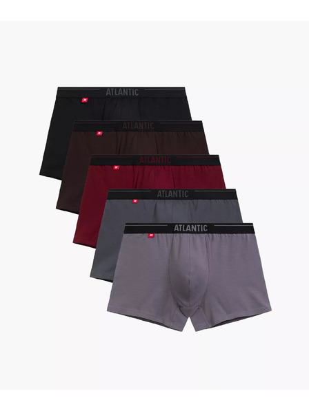 Atlantic 5-PACK Мъжки боксерки Atlantic