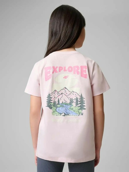 4F Тениска за момичета 4F